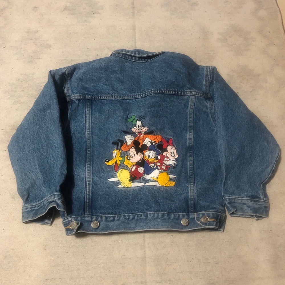 Vintage kids Disney Mickey Mouse Jean jacket